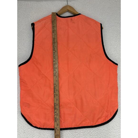 VTG Empire Insulated Wear Hunting Vest Reversible Orange/Camo Lightweight Large - Picture 7 of 8